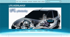 Desktop Screenshot of lpghodslavice.cz